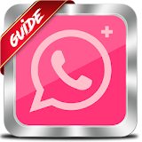 Guide for Whatsapp Plus Pink icon