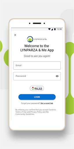 Android application LYNPARZA & Me App screenshort