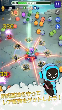 Game screenshot スペースマリン・ディフェンス:ランダムサバイバルディフェンス hack
