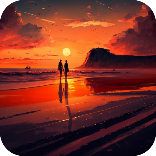 Sunset Live Wallpaper  Icon