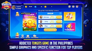 screenshot of Tongits Pro
