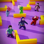 Cover Image of Download Maze guys: io games labyrinth. io. rush race 3d 2 APK