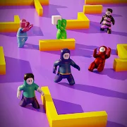 Maze guys: io games labyrinth. io. rush race 3d