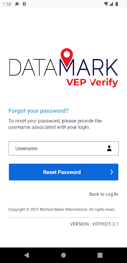DATAMARK VEP Verify Screen 2