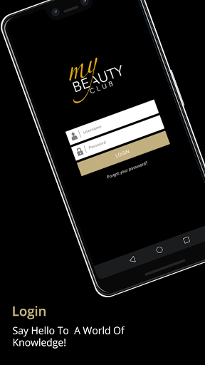 Android application My Beauty Club screenshort