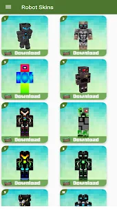 Robot Skins for Minecraft