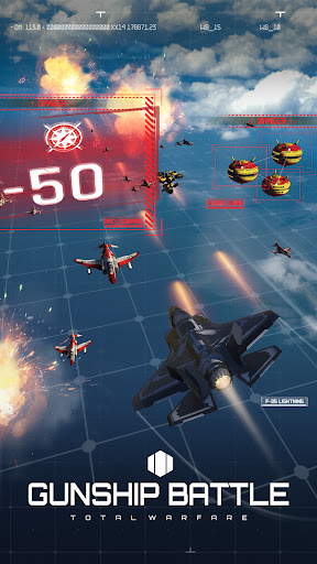 Android application Gunship Battle Total Warfare screenshort