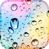 Rainy Autumn Glass LWP icon