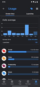 AppDash: App manager & backup v1.46 Unlocked Mod 4