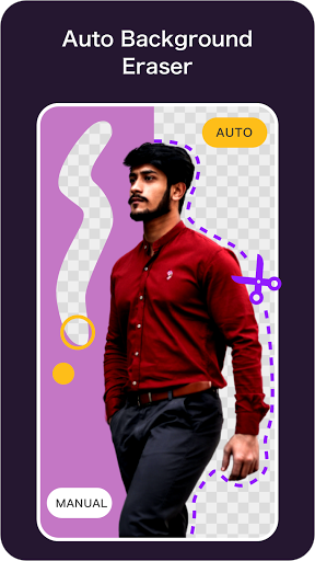 Android application Background Eraser Photo Editor screenshort