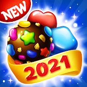 Sweet Candy Mania - Free Match 3 Puzzle Game 1.5.7 Icon