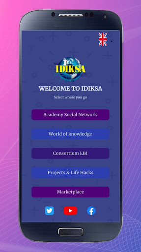 Android application IDIKSA screenshort