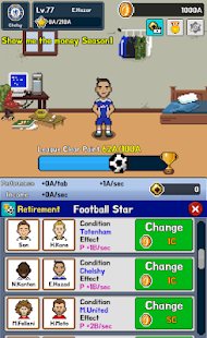 Capture d'écran VIP Clicker Star du football