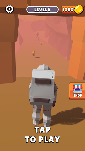 Android application Planet Runner 3D - Galaxy screenshort