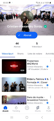 MPTube - Video Sharing Screen 2