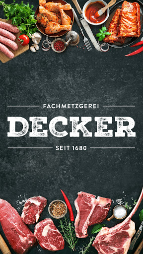 Android application Metzgerei Decker screenshort