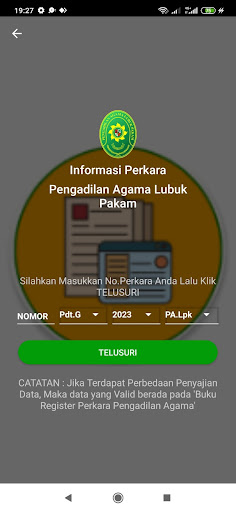 SMART PA Lubuk Pakam Screen 3
