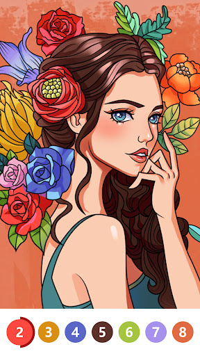 Color by Number: Oil Painting Coloring Book 1.401 screenshots 3