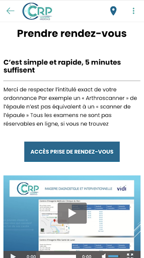 GROUPE CRP IMAGERIE MEDICALE Screen 3