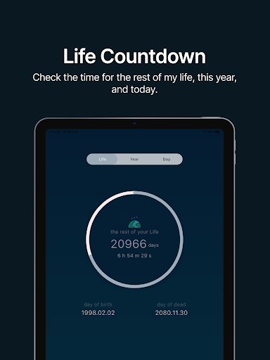 The Last Leaf - LifeCountdown Screen 3