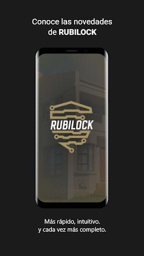 Android application RUBILOCK screenshort