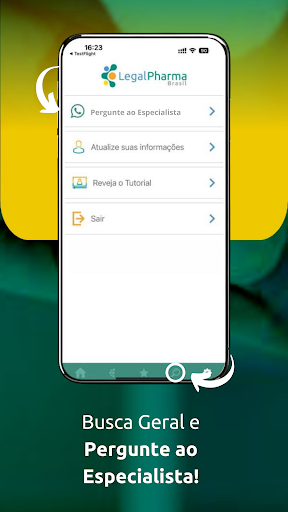 LegalPharma: App Farmacêutico Screen 3