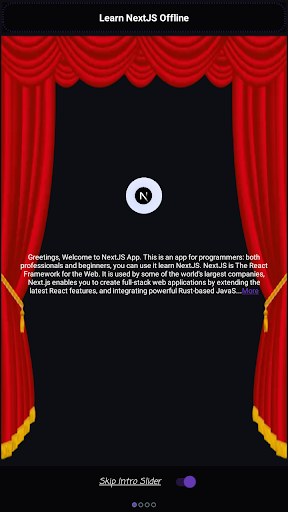 Android application Next.js Offline screenshort