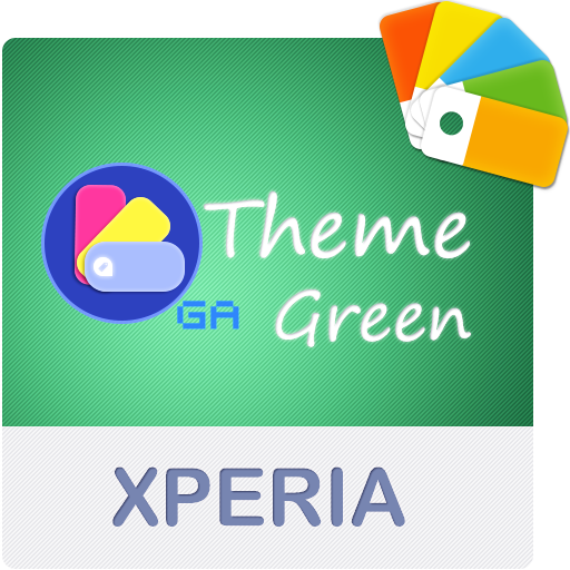 COLOR™ XPERIA Theme | GREEN logo