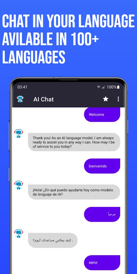 #2. AI Chatbot: AI Chat & Writer (Android) De: Anas Mugally