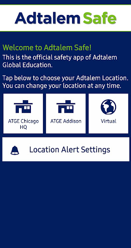 Android application Adtalem Safe screenshort