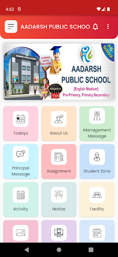 AADARSH PUBLIC SCHOOL Screen 2