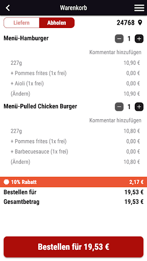 FoodZaady Screen 2