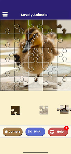 Lovely Animals Puzzle Screen 3