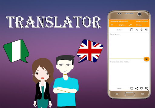 Android application Hausa To English Translator screenshort