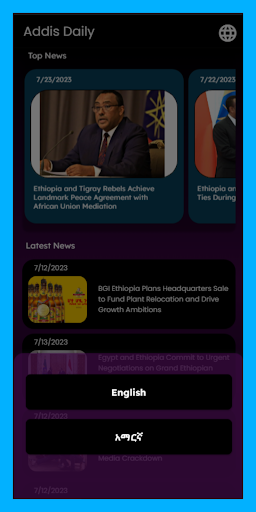 Addis Daily Screen 3