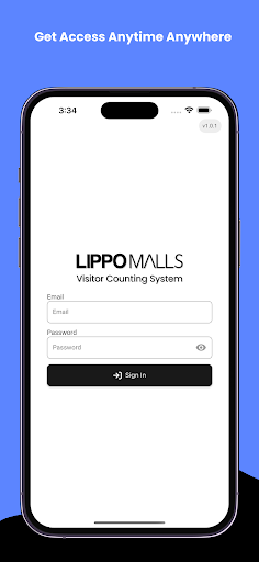 Android application Lippo Malls Visitor Counting screenshort