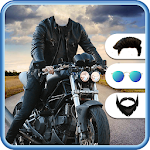 Cover Image of Download Men Bike Ride Photo Suit :Men  APK