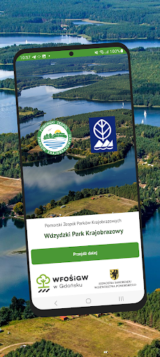 Android application Wdzydzki Park Krajobrazowy screenshort