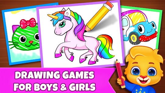 Drawing Games: Draw & Color Mod APK 1.2.7 (Unlimited Unlock) 1