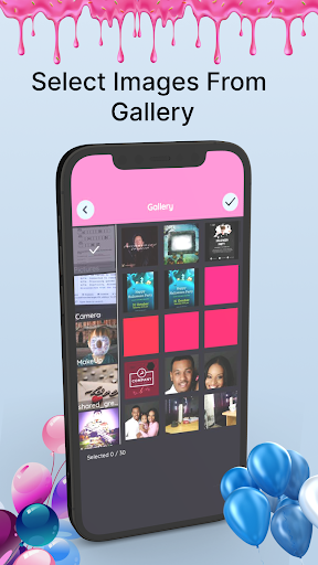 BD Bash Birthday Video Maker Screen 2