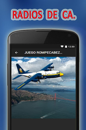 Spanish radios from USA CA Screen 3
