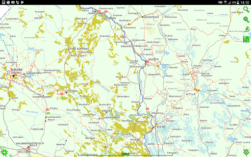 Mapitare Terrain and Sea Map
