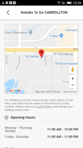 Screenshot of Kebabs To Go!