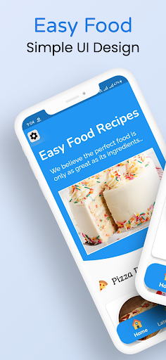 Android application Easy Food Recipes screenshort