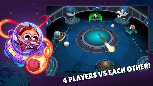 Android application UFO Pups – Air Hockey 3D Ball screenshort