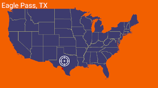 Android application Blind Map USA screenshort