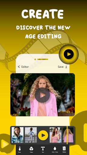 Android application Photo Video Status Maker screenshort