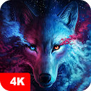 Skærmoptagelse 3 Fondos de pantalla con cascada 4K android