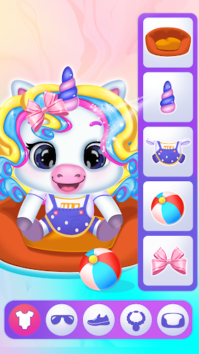 my unicorn care salon game 3