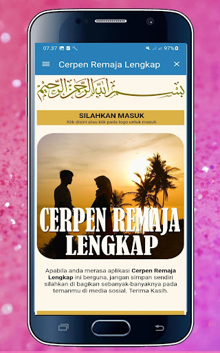 Cerpen Remaja Lengkap Screen 2